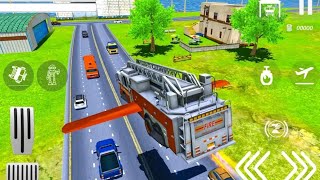 Flying Robot Fire Truck Game|Play Flying Fire Truck Simulator|how to play flying robot fire game| screenshot 4