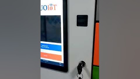 Demo Mini smart locker test-AITUO  IOT