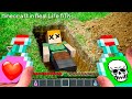 Minecraft in real life pov alex fight or love  realistic texture pck minecraft animation