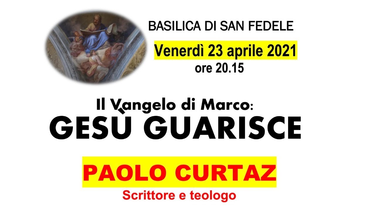 Paolo Curtaz Il Vangelo di Marco Gesù Guarisce YouTube Paolo Curtaz Il Vangelo di Marco Gesù Guarisce YouTube