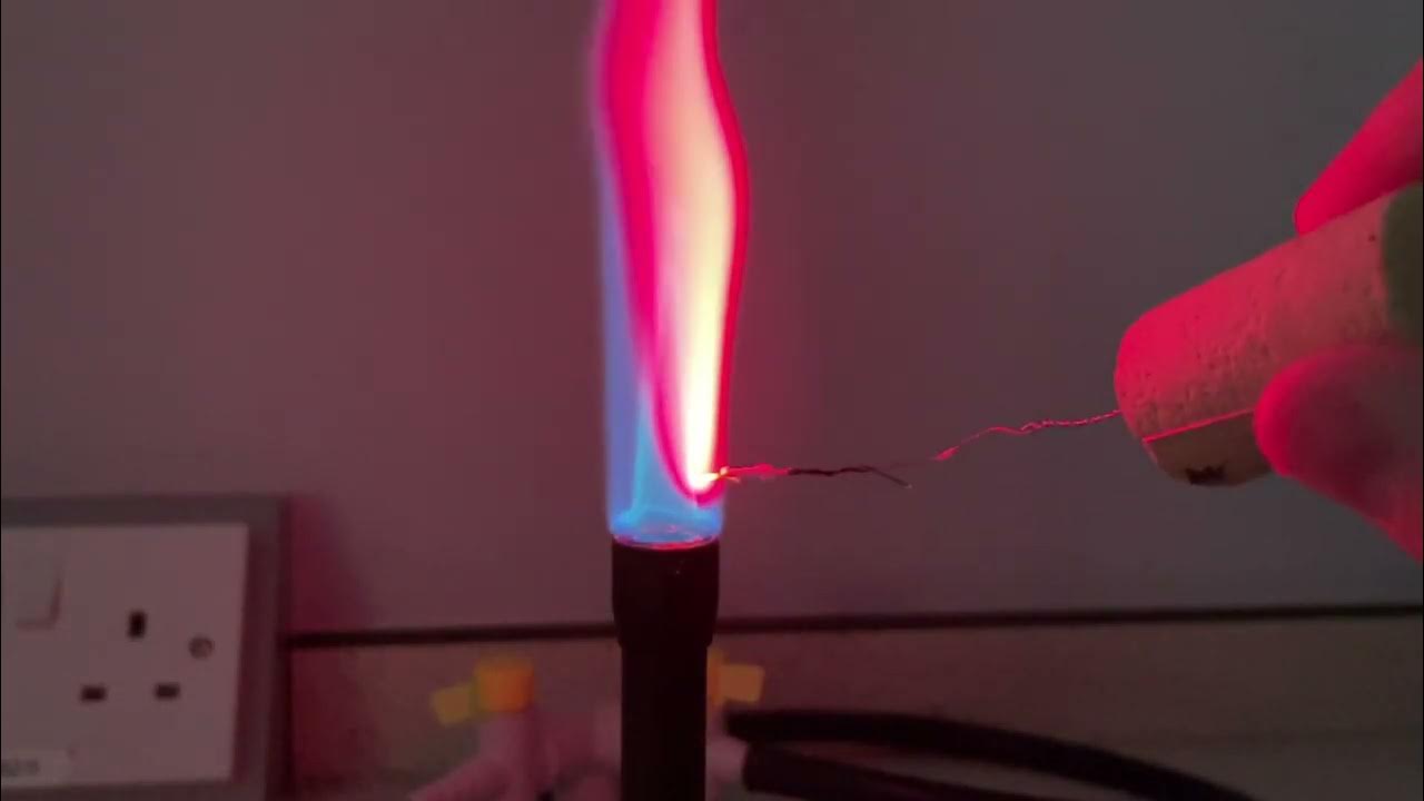 Flame Tests AQA Triple Chemistry Required Practical YouTube
