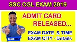 How To Download SSC CGL Tier 1 Admit Card 2019