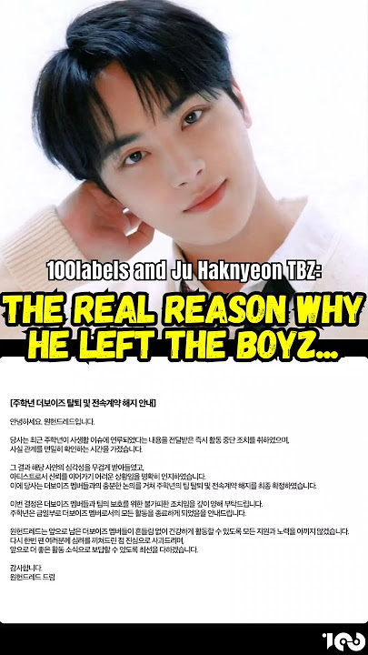 THE BOYZ’s Haknyeon Removed After shocking scandal...