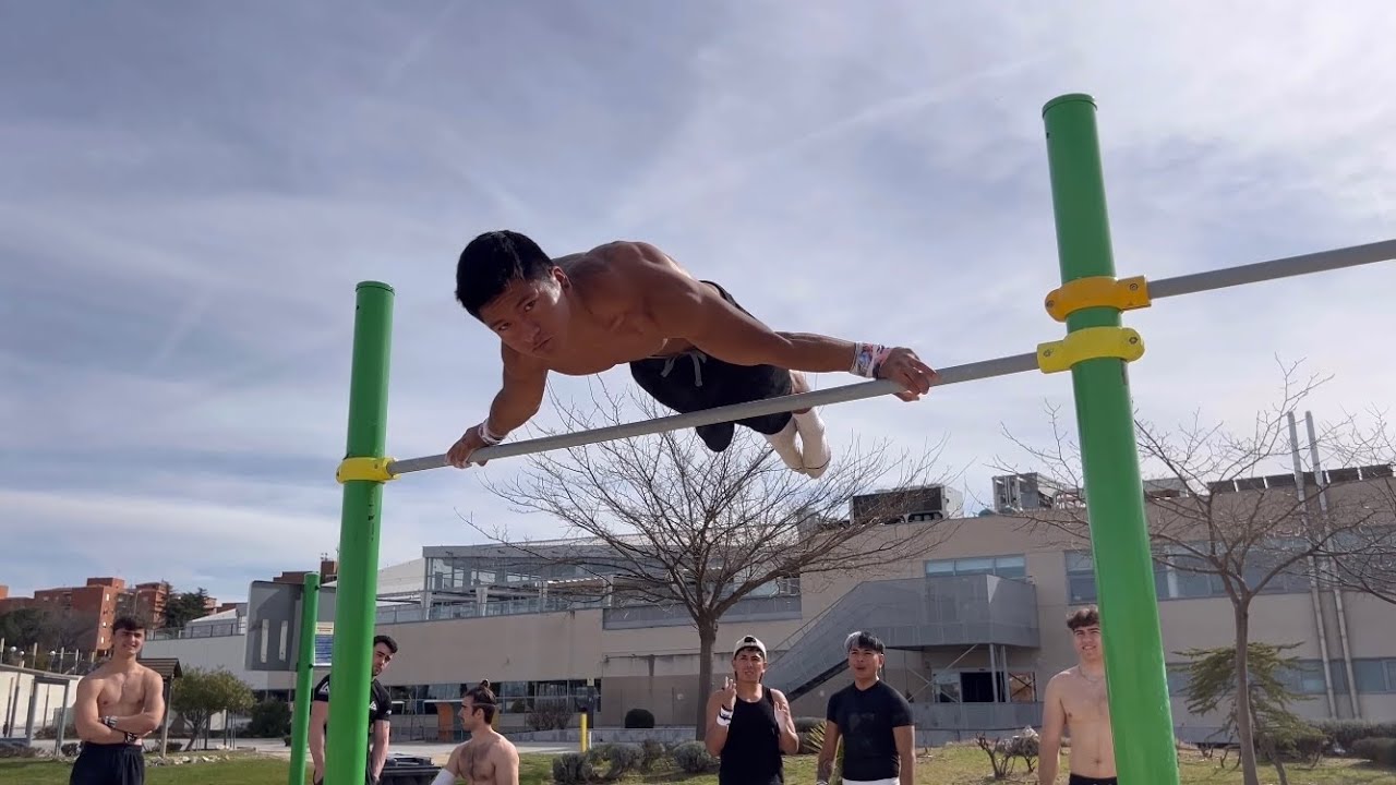 유럽의 맨몸운동 수준은 어떨까...?(feat.구스타🏆)