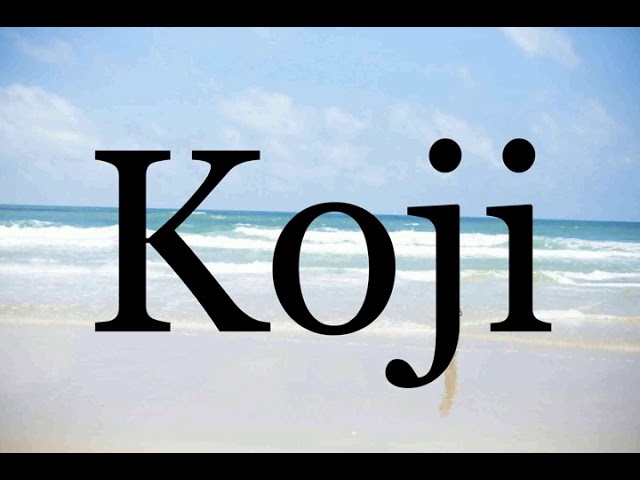 「Koji」です sddefault.jpg