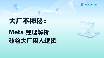 大厂不神秘：Meta 经理解析硅谷大厂的用人逻辑