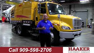 Mechanical Broom Street Sweeper - Elgin Broom Bear by Haaker Equipment Company in San Diego