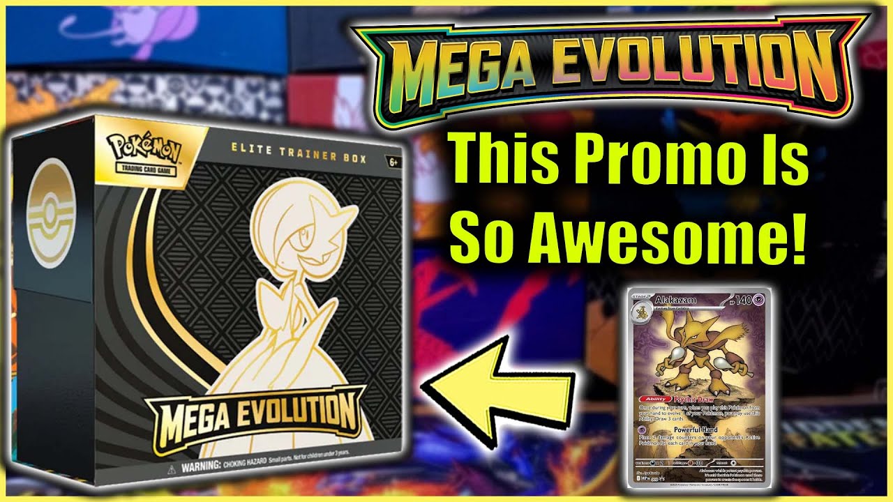 Opening Gardevoir This Time Pokémon TCG Mega Evolution Elite Trainer Box