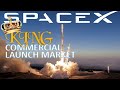 SpaceX continues Commercial Launch Market Dominance