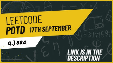 884. Uncommon Words from Two Sentences | LeetCode POTD Solution - September 17, 2024 (Q#884)