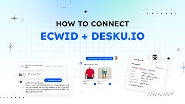 How to Connect Your Ecwid eCommerce Store with Desku.io