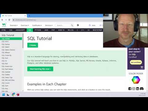 Learn SQL: 1 Getting Started with MS Access