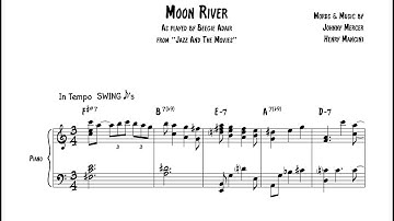 Moon River - Beegie Adair [jazz piano transcription]