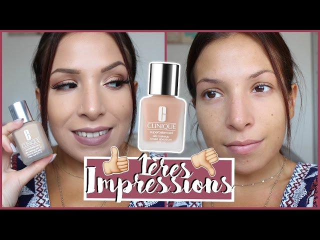 ♡ 1ères Impressions : Clinique Superbalanced Silk Makeup - YouTube