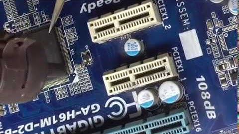 Desktop Computer Motherboard Repair - Replacement of IC From Board - change super IO ic