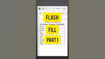 Flash Fill Magic Part 1: Join Two Strings Without Formula in Excel 2025!