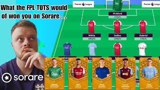 What The FPL Team Of The Season Would Of Won You On Sorare 23/24