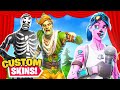 *CUSTOM SKIN* Fortnite FASHION SHOW... (so sick)