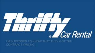Thrifty Rental Car bad experience