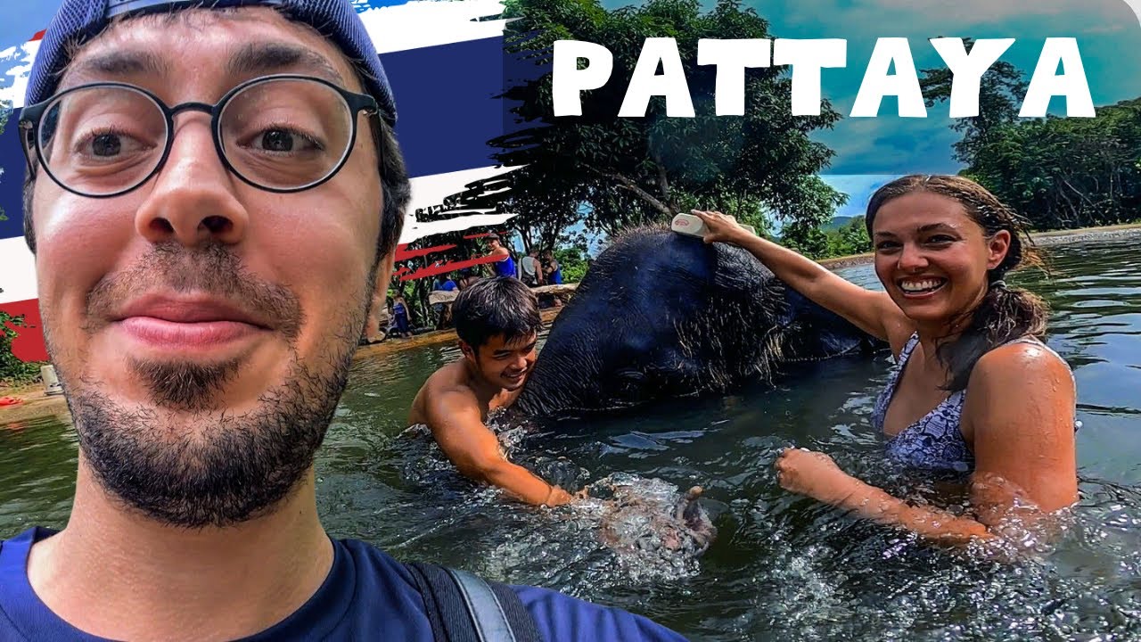 Pattaya'da Yepyeni Bir Deneyim Toplu Yıkanma Maceramız /  Kurtarılmış Hayvanları Ziyaret Ediyoruz