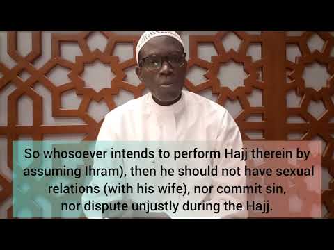 الحج أشهر معلومات ترتيل مميز للشيخ خباب الأغندي