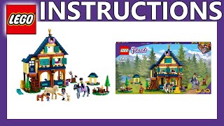 LEGO Instructions | Forest Horseback Riding Center | 41683 | LEGO Friends 2021