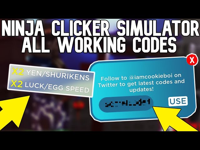 ROBLOX  Ninja Clicker Simulator ALL WORKING CODES! *Free Boosts* 