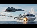 12 Minutes Ago! A Russian SU-57 Sinks a US Cruiser in the Red Sea. What Happened?