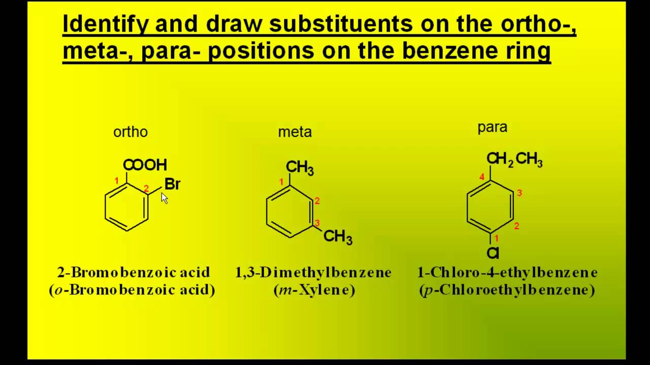 Details more than 74 benzene ring positions latest - vova.edu.vn