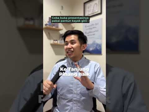 MEMBUKA PRESENTASI DENGAN
