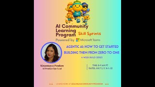Skill Sprints- Agentic Workflows & Multi-agent Orchestration Kiranmayee Pendem - Session 3