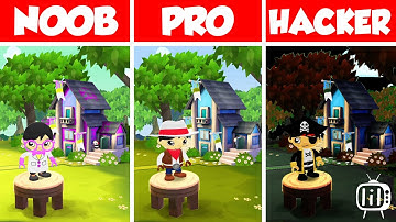 NOOB vs PRO vs HACKER - Pirate Ryan Tag with Ryan | android ios gameplay 1080p 60fps landscape