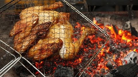 Chế Biến Gà Nướng Ướp Mắc Khén, Hạt Dổi Chuẩn Vị Lạng Sơn