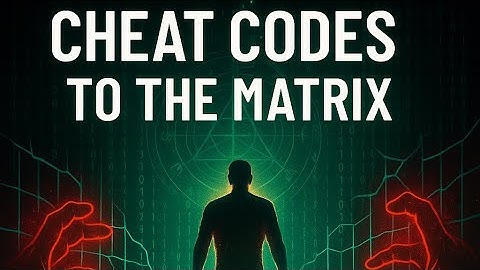   CHEAT CODES TO THE MATRIX …Break the Blueprint & Rewrite Your Reality