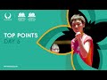Top points of day 6  ittf mens  womens world cup macao 2024