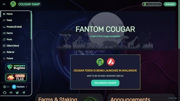 CougarSwap Ecosystem - An Advanced Yield Farming Strategies