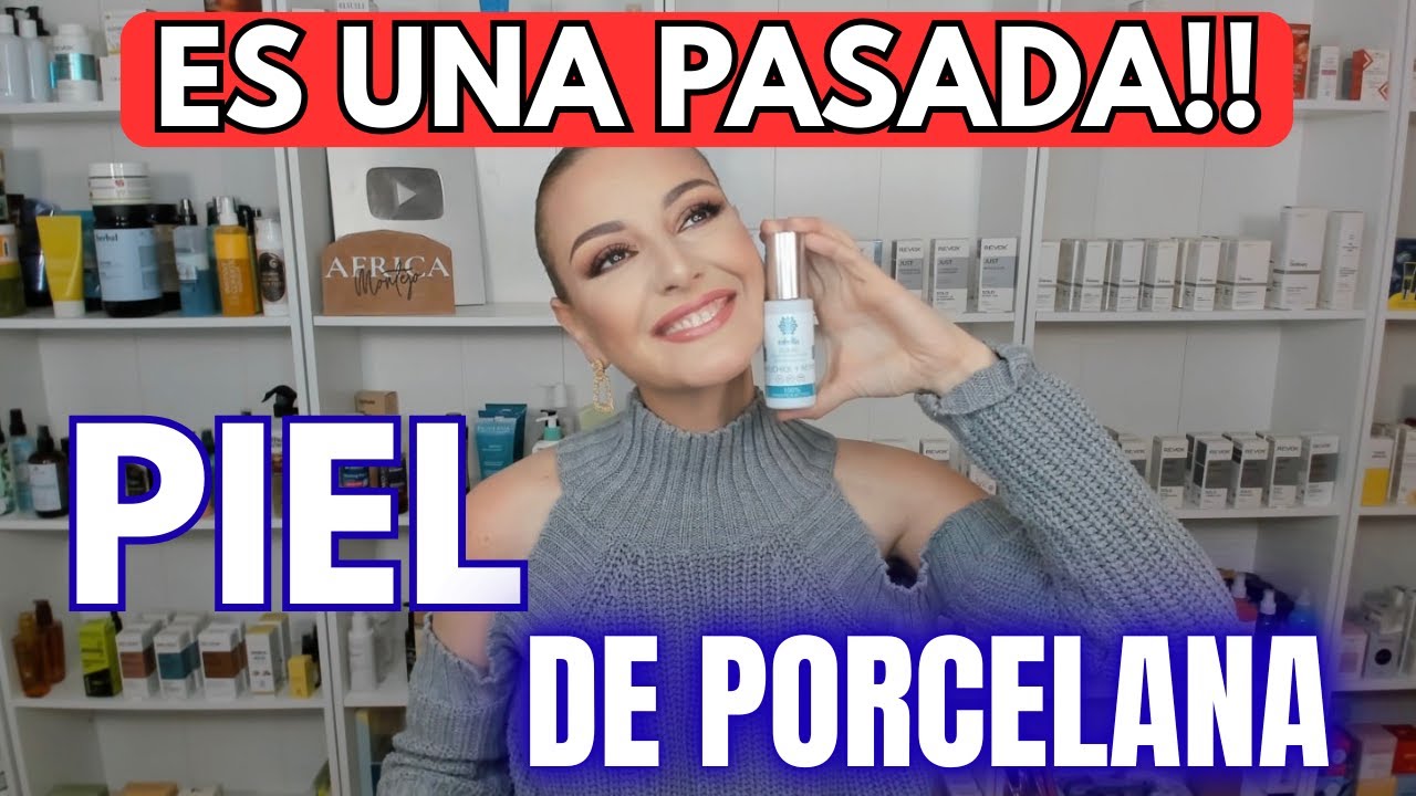 ¡ES UNA PASADA! PIEL DE PORCELANA CON ESTE SERUM!!