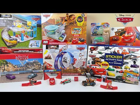 Disney Pixar Cars Unboxing Review | Lightning McQueen Crashes Double Loop Challenge