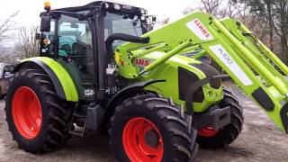 Claas Axos 340CX c/w Claas FL100 loader