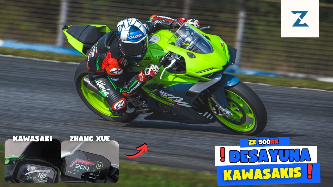 ZHANG XUE 500RR 🔥 | Kawasakis for breakfast 💀 | The best in the