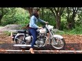 Unseen video: Actress Shraddha Srinath falls while trying to ride Royal Enfield bike
