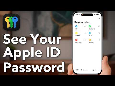 How To See Your Apple ID Password On iPhone