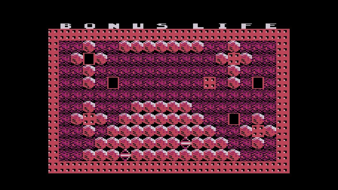 Atari Boulder Dash (Bandit Boulderdash 51). Cave 04. Bonus Life