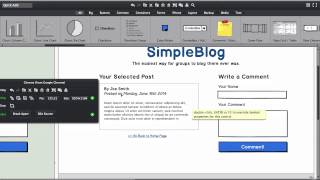 Development of a Simple Blog App