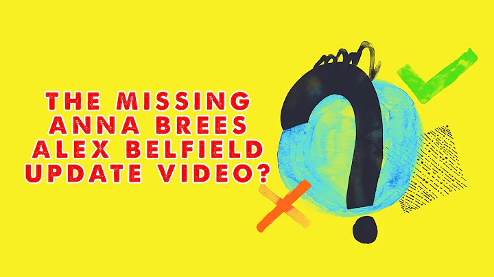 The missing Alex Belfield update video from Anna B...