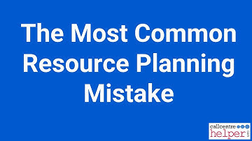 Maximum Occupancy - The Most Common Resource Planning Mistake