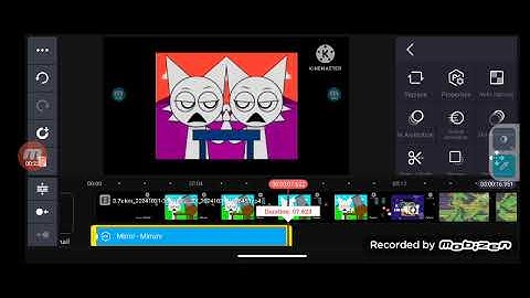 how to make low voice on KineMaster