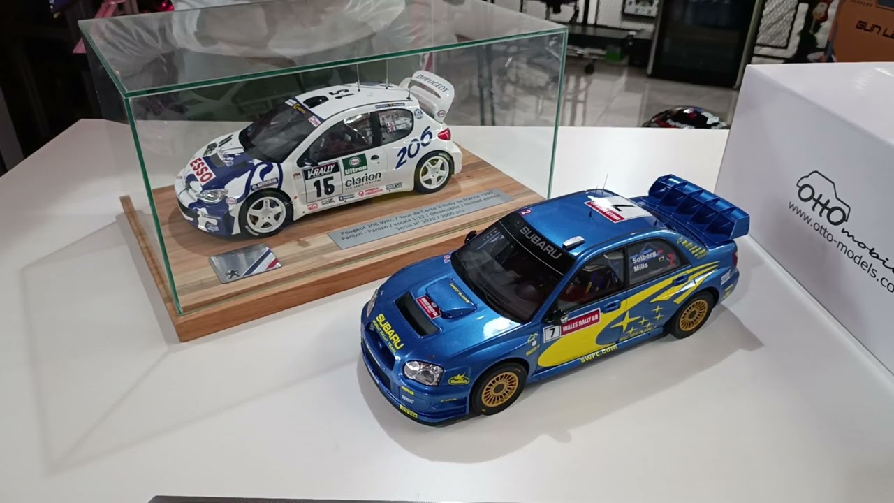Unboxing Subaru Impreza S9 WRC ganador Rally Wales / 2003 Solberg