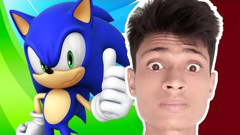 SONIC DASH - FIRST TIME PLAY 🤪🤸‍♂️