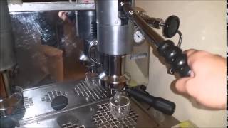 Faema President espresso pull